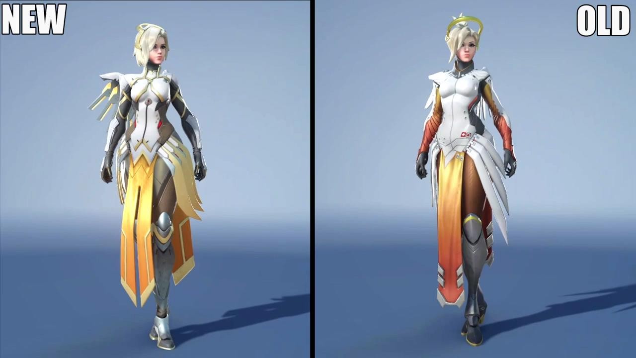 《守望先锋》2代与1代英雄形象对比 穿得更严实了？