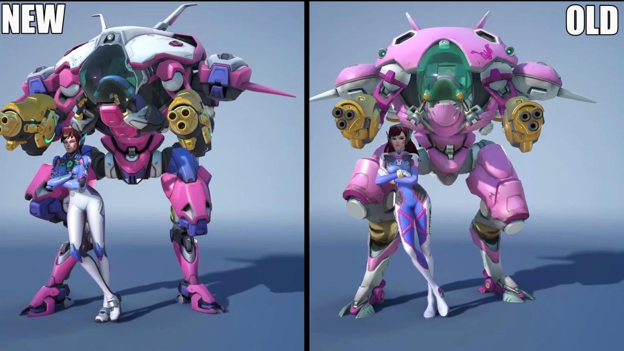 《守望先锋》二代英雄比一代穿得更紧吗？