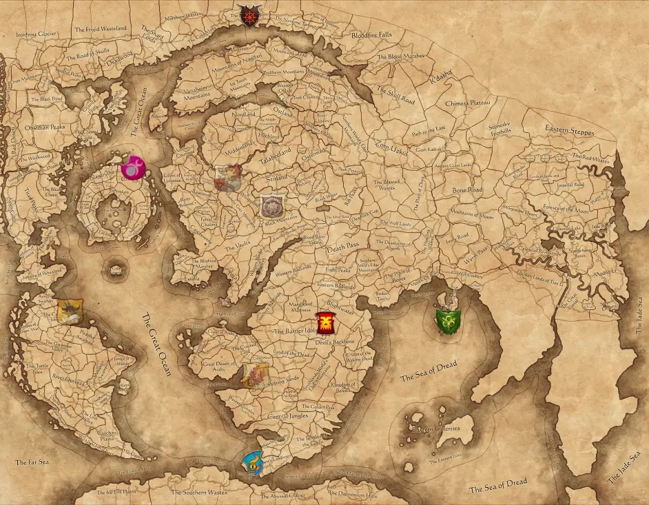 《全面战争：战锤3》博客：超凡帝国初始位置 