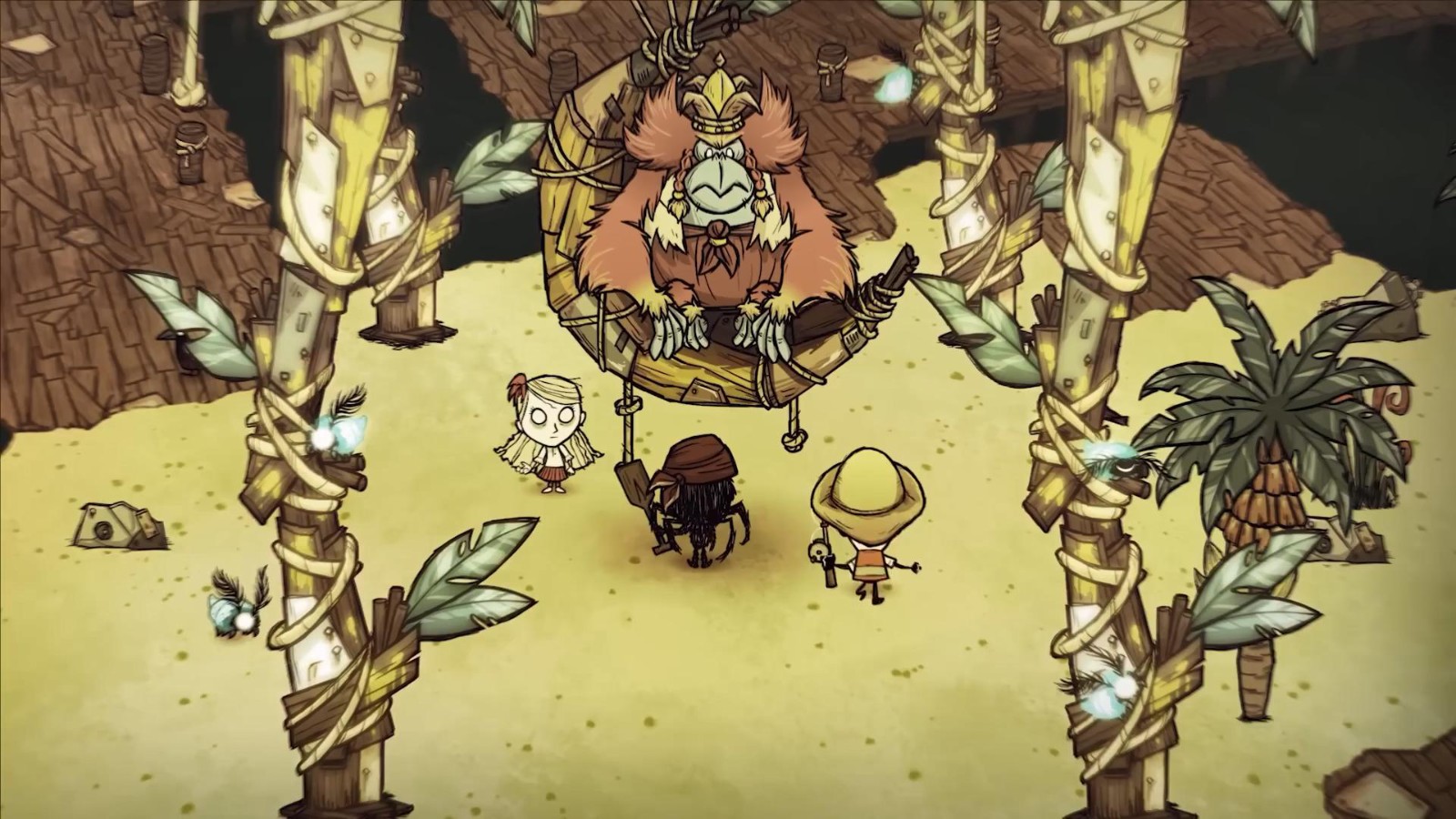 《饥荒：联机版》新更新上线：“月亮码头的诅咒”