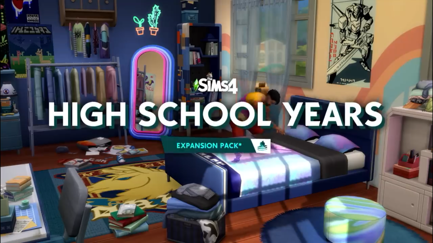 《模拟人生4》DLC“高中时代”中文预告公开 7月29日发售