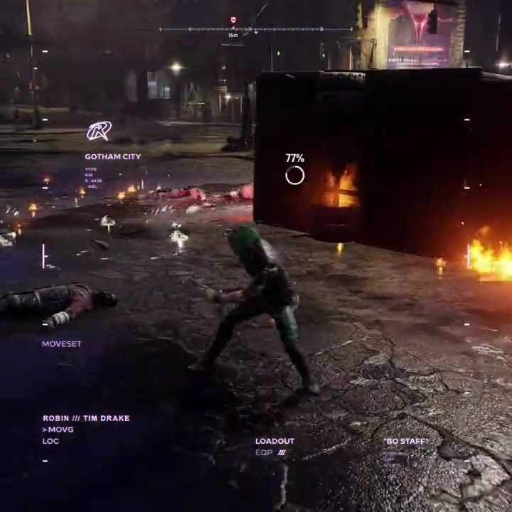 《哥谭骑士》“罗宾”战斗预告公布 10月25日正式发售