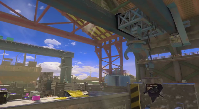 《斯普拉遁3》公布全新战斗舞台 荒野金属垃圾船