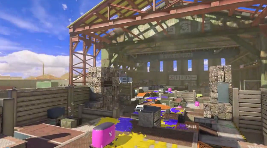 《斯普拉遁3》公布全新战斗舞台 荒野金属垃圾船