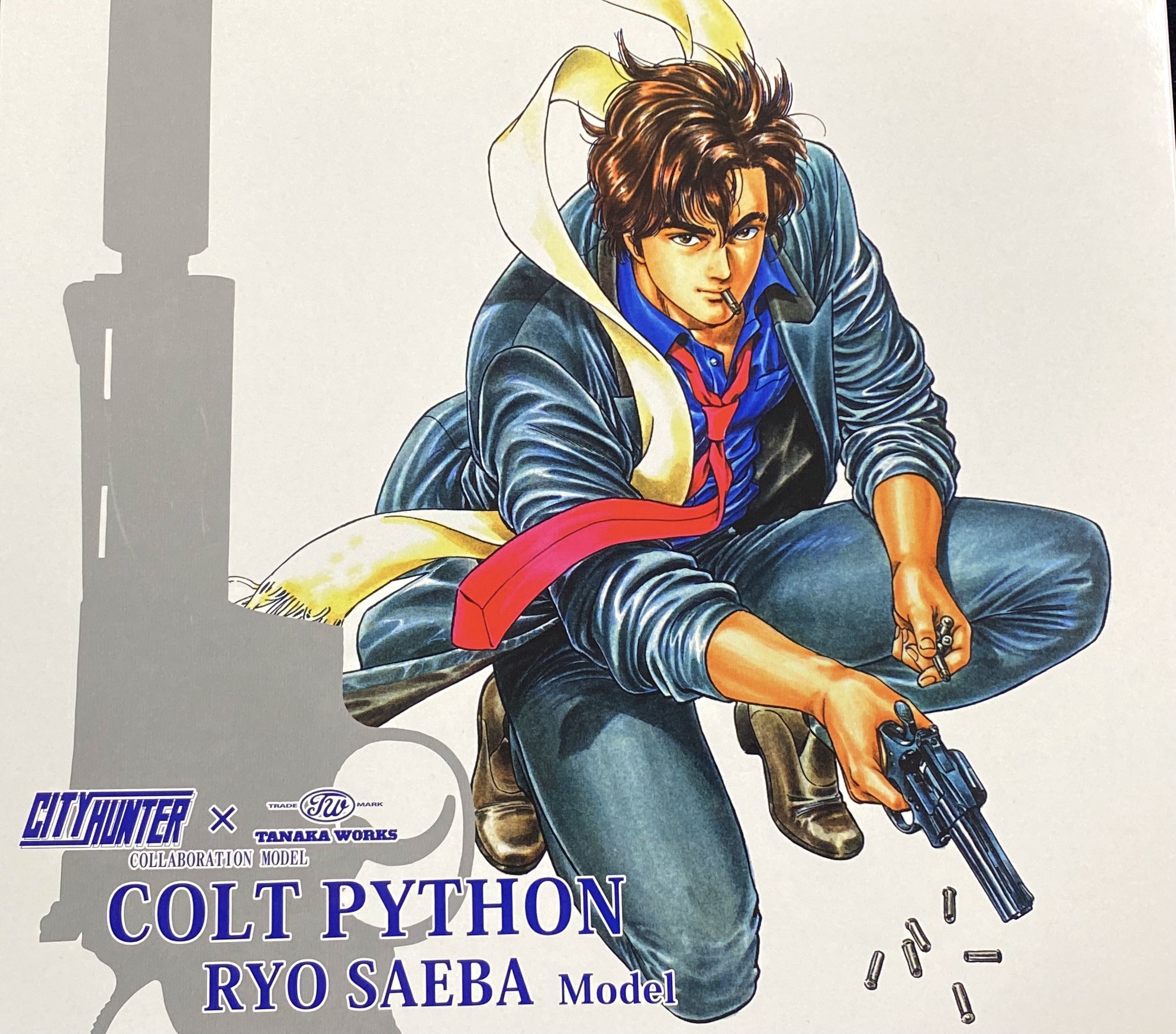 《城市猎人》男主模型左轮手枪开放超精密仿制。马格南357号