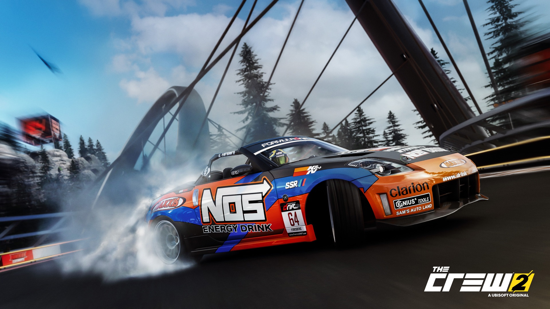 漂移冠军CHRIS FORSBERG加入《飙酷车神2》第六季第一章明日免费推出