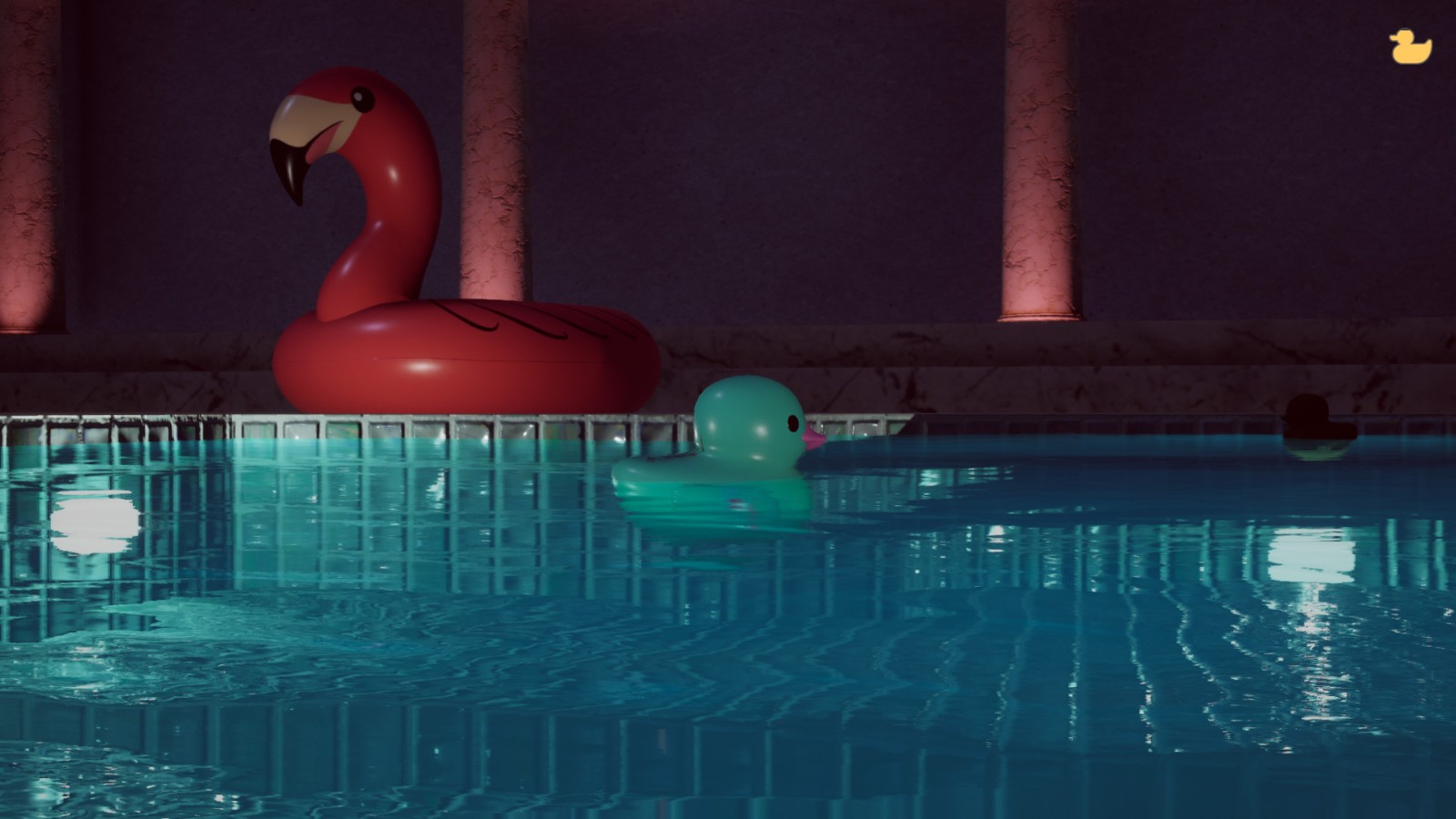 《 小黄鸭模拟器 》Steam发售 啥也不干飘着享受鸭生