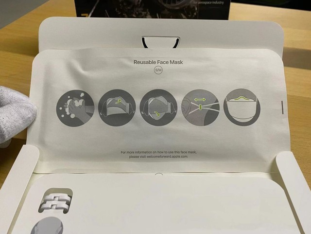 苹果口罩开卖：20元一个可重复用 但没弹窗