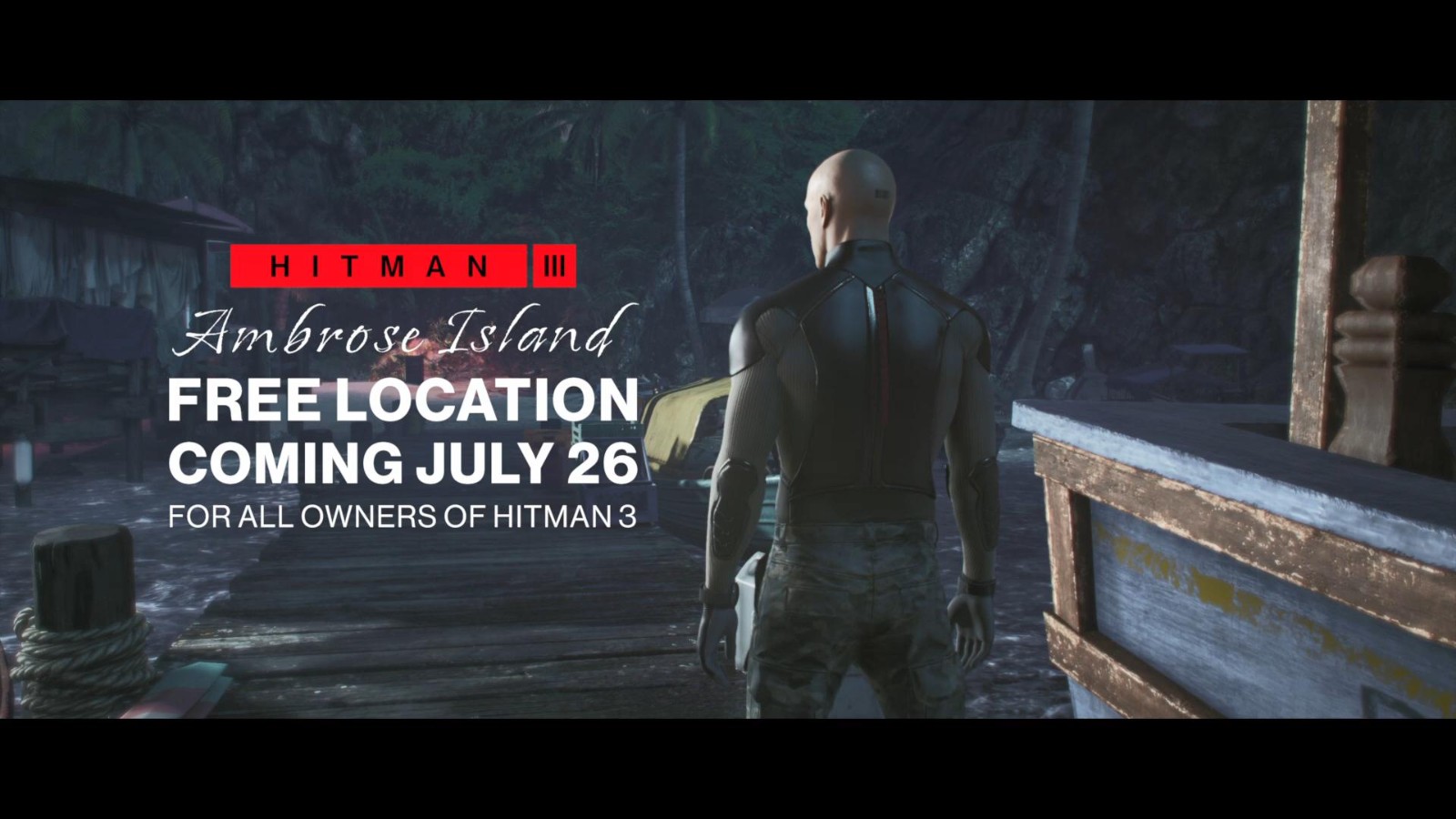 《杀手3》免费新地图“安布罗斯岛” 7月26日上线