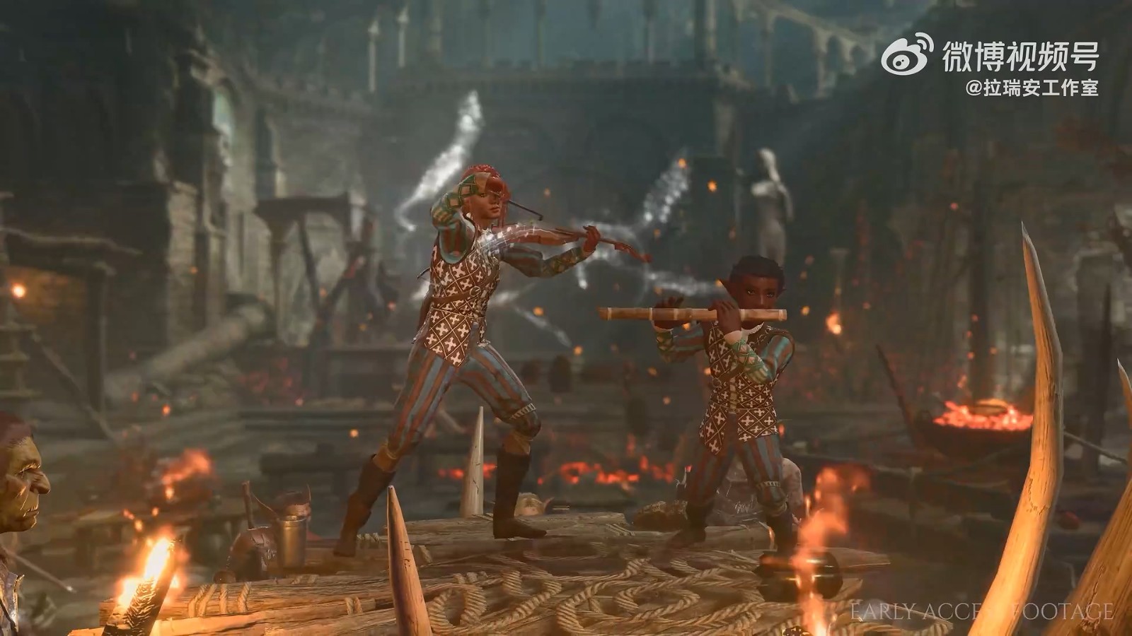 《博德之门3》吟游诗人预告 有独特的音频和视觉特效