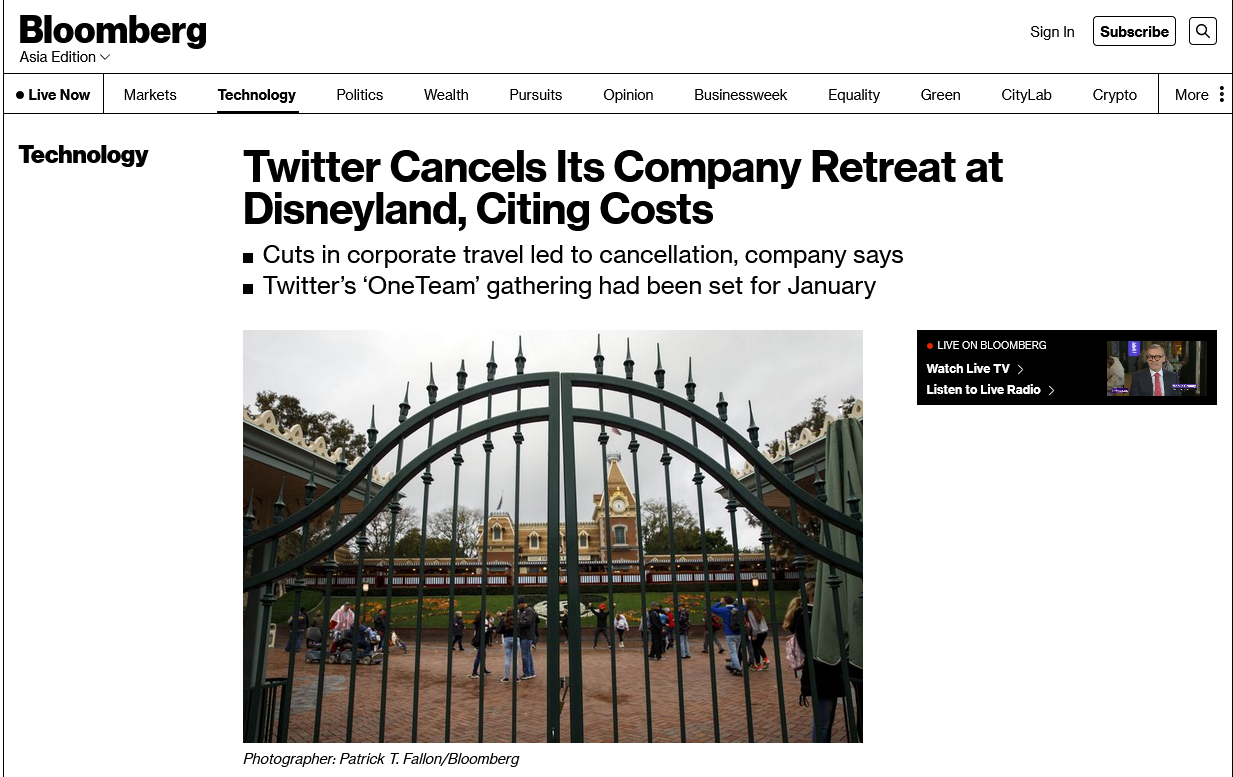 推特公司通知员工：不要发和马斯克收购相关推文