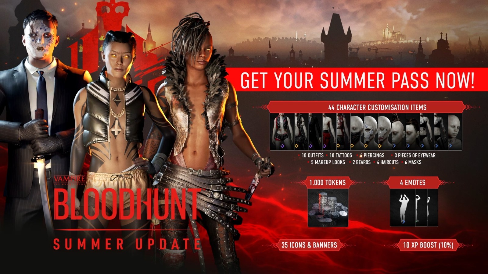 《吸血鬼：避世血族-血猎》夏季更新即将上线 将加入团队死亡竞赛