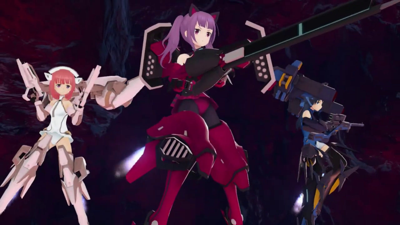 《机战少女Alice：模拟协奏曲》一条绫香·相河爱花·小芦睦海篇角色定制宣传片