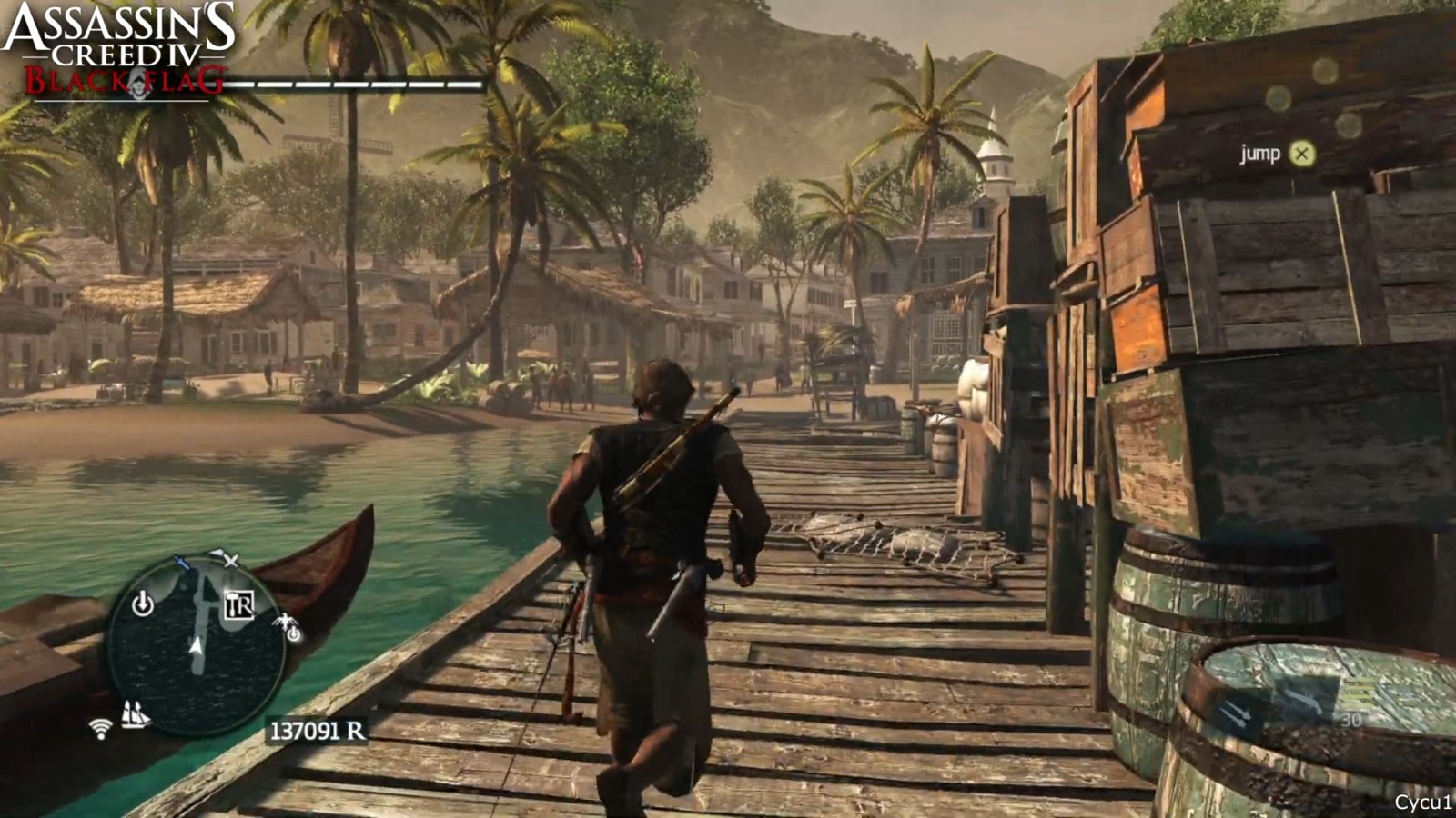 《刺客信条4：黑旗》和《碧海黑帆》早期图片对比