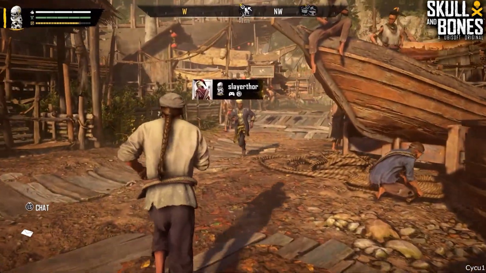 《刺客信条4：黑旗》和《碧海黑帆》早期画面对比