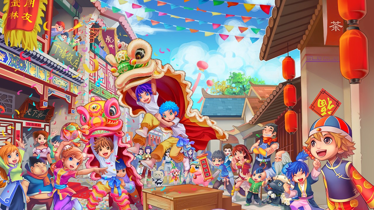 Q版3D武侠网游《武林外传》9月免费登陆Steam