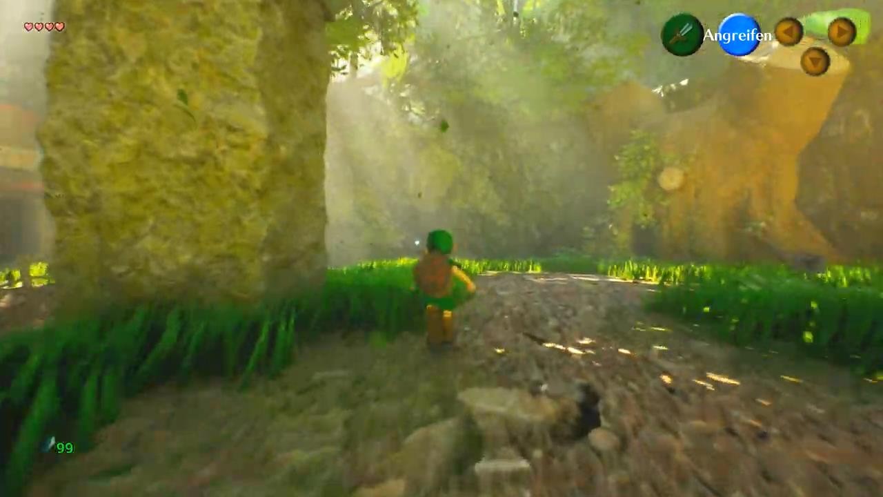 虚幻5重制《塞尔达：时之笛》新演示 画面效果改进