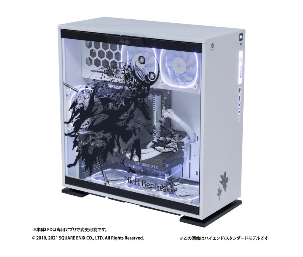 SE联合ELSA推出《尼尔》主题PC整机 最高配置3070售价1万起步