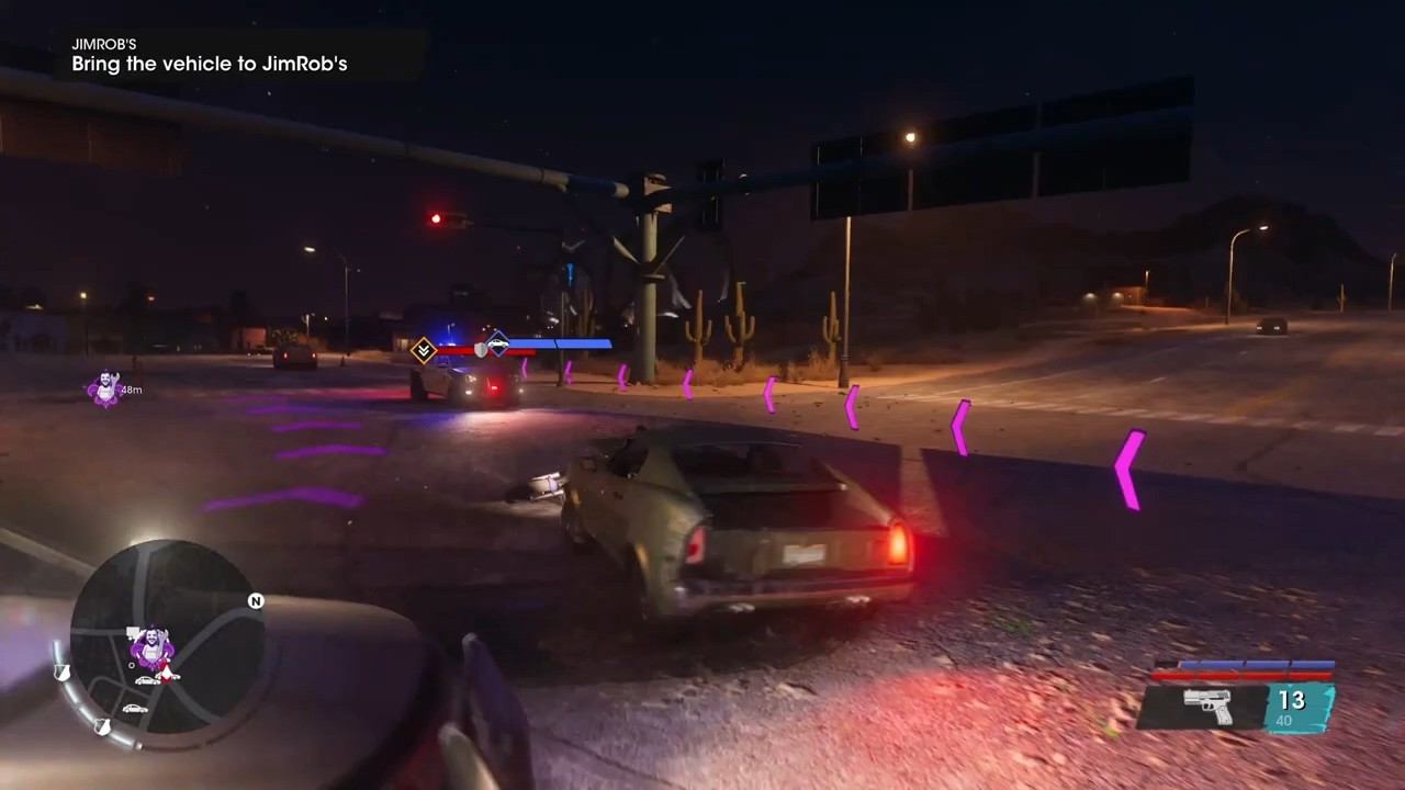 《黑道圣徒：重启版》9分钟演示如何骗保。