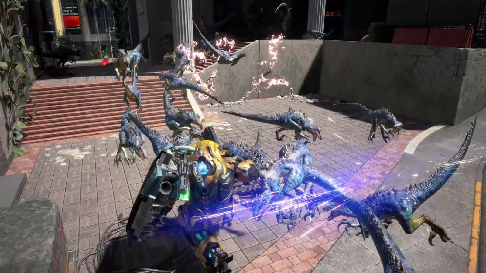 《恐龙浩劫》动力装甲“路障”介绍 2023年正式发售