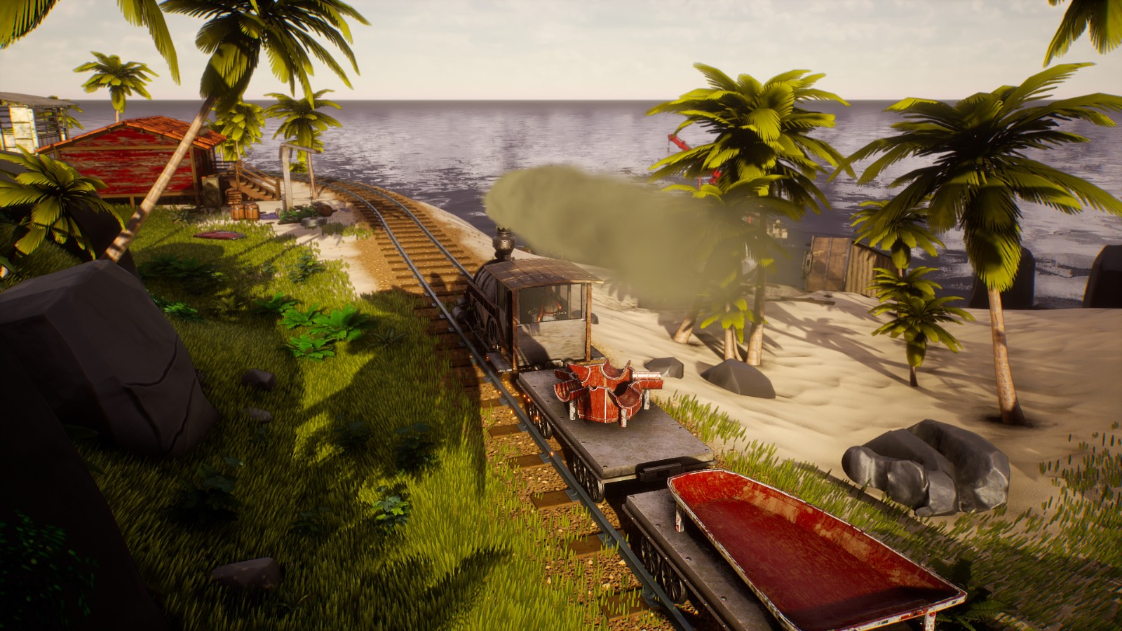 解谜冒险新游《彼岸晴空》发售 工程师的美丽岛屿探索