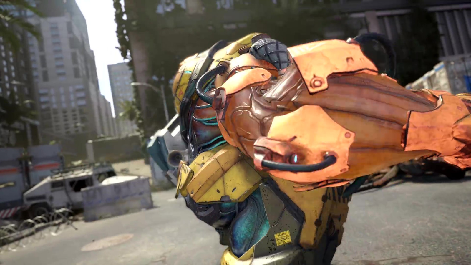 《恐龙浩劫》年正式发布的动力装甲《路障》简介