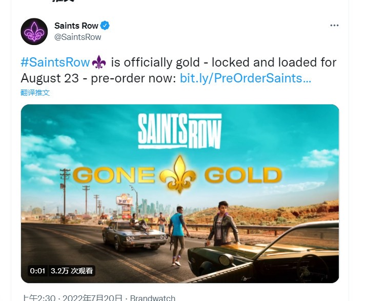 《黑道圣徒：重启版》Epiccountryzone送厂209元。