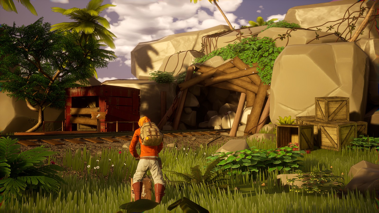 解谜冒险新游《彼岸晴空》发售 工程师的美丽岛屿探索