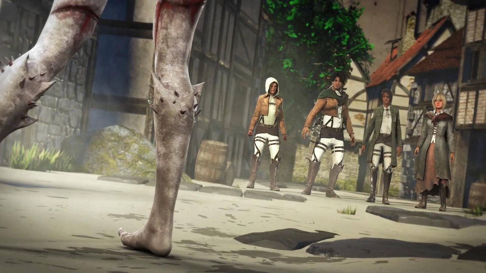 《黎明杀机》与《进击的巨人》联动上线 新预告公布