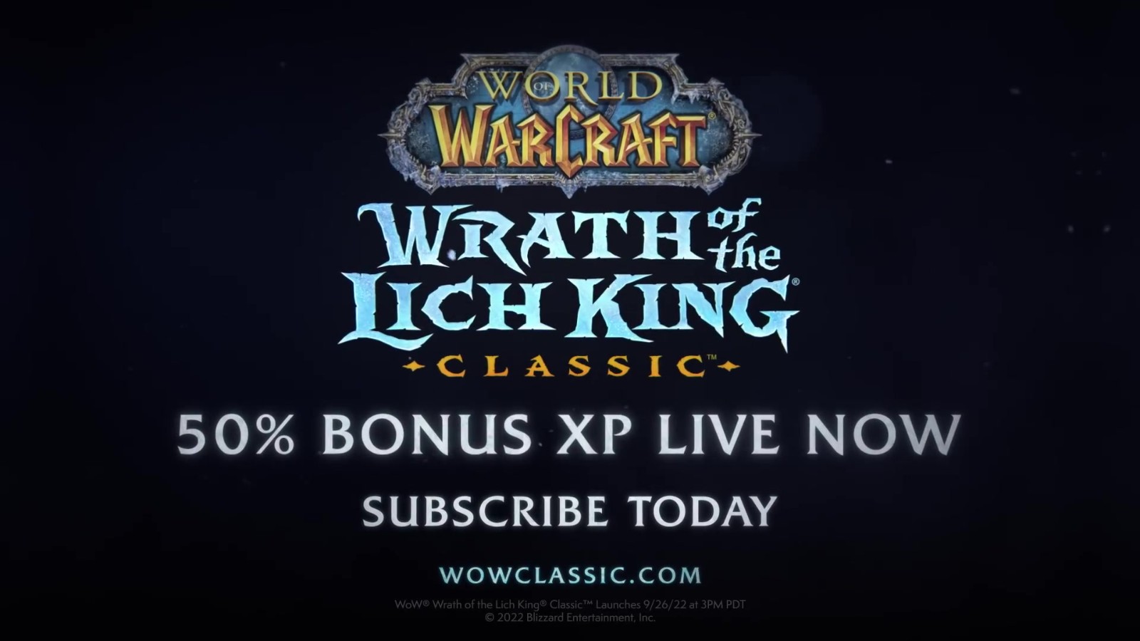 暴雪确认《魔兽世界：巫妖王之怒》怀旧服9/27推出