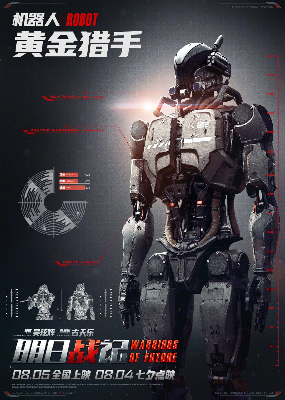 电影《明日战记》新海报 展示威猛的机甲造型