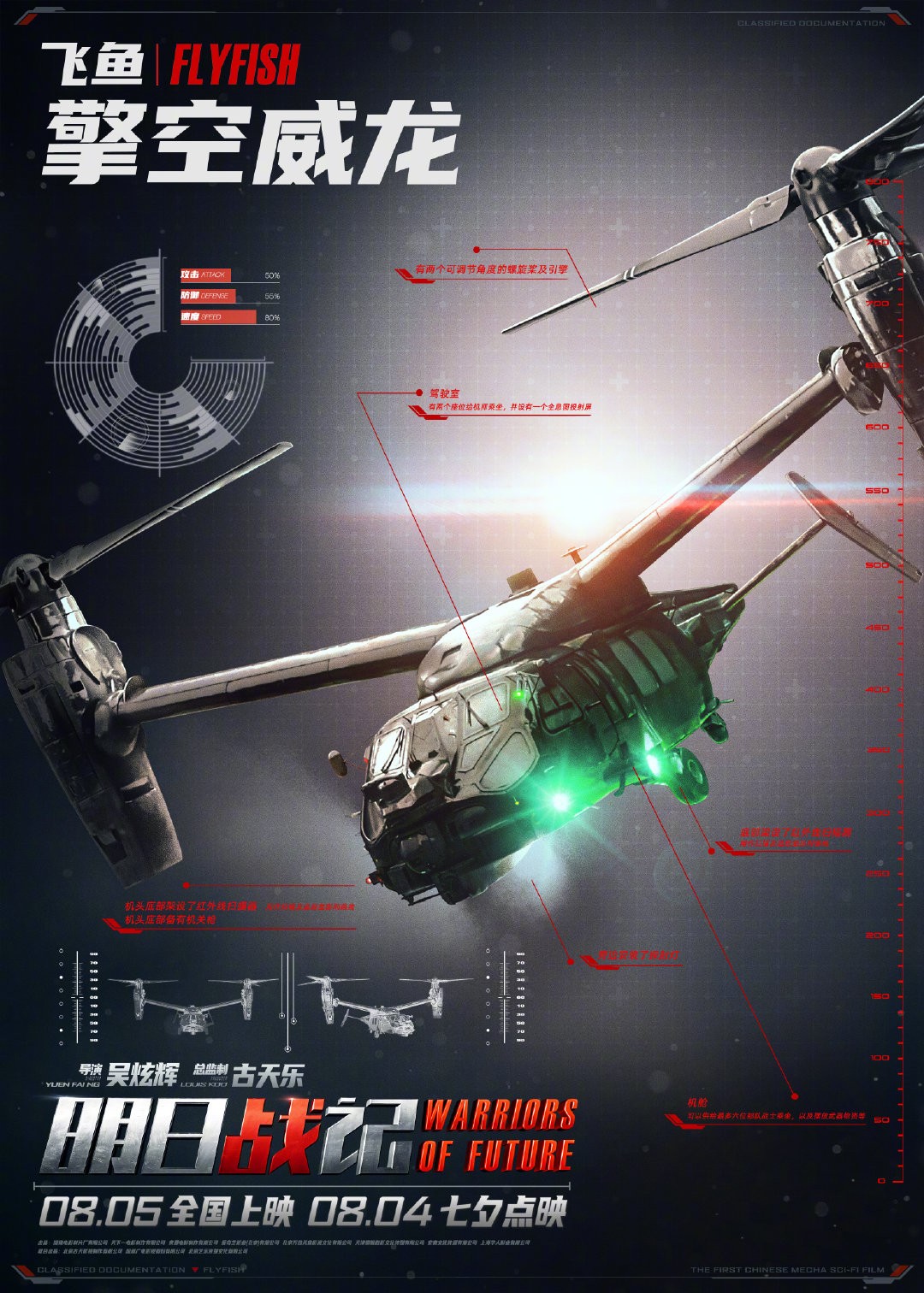 电影《明日战记》新海报 展示威猛的机甲造型