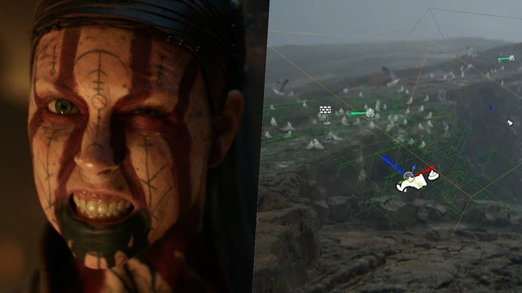 《地狱之刃2》细节逼真的鸟粪能以真实的轨迹落在地上。