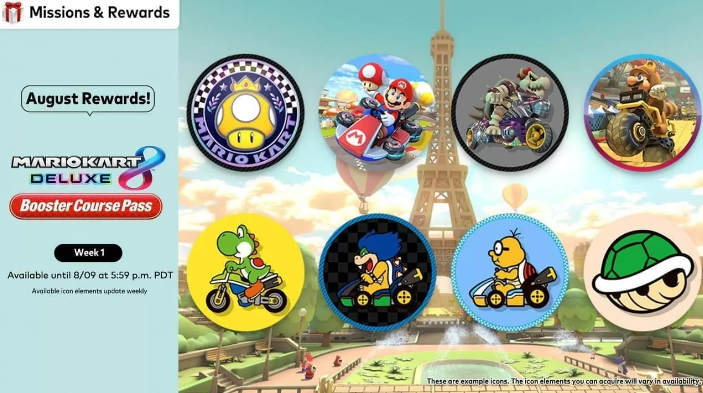 发布任天堂NSO成员的新头像资料《马车8》和《动森》主题