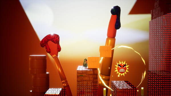 steamplus2D平台冒险游戏《POLE》限时免费。