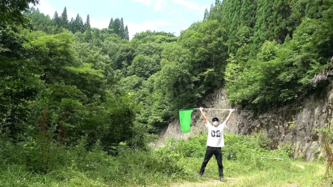 网络名人，生物系，岛国，买荒山只为捉虫，完成儿时的梦想。