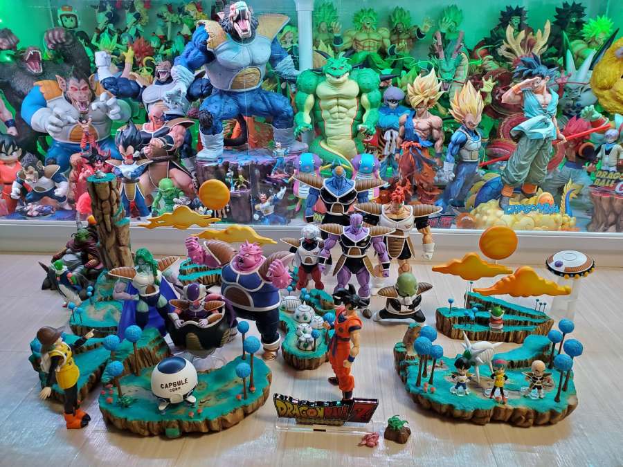 玩的高，造的精致《龙珠》娜美克星的场景模型好像就在那里。