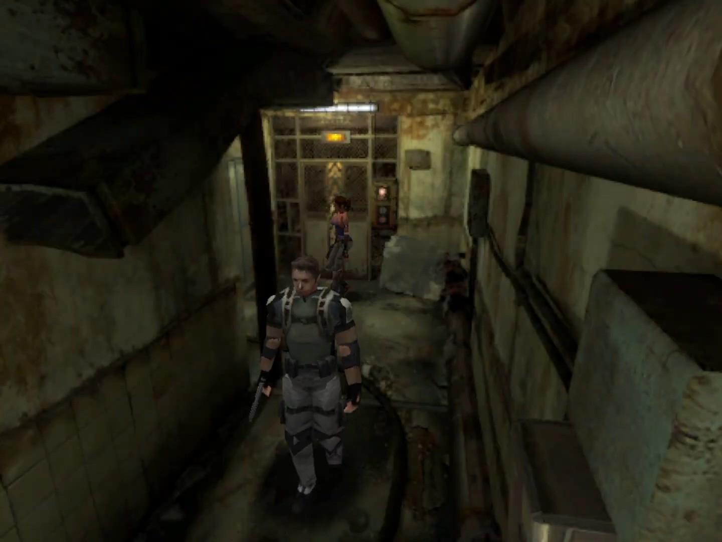 粉丝自制PS1版《生化危机5》首秀Boss战