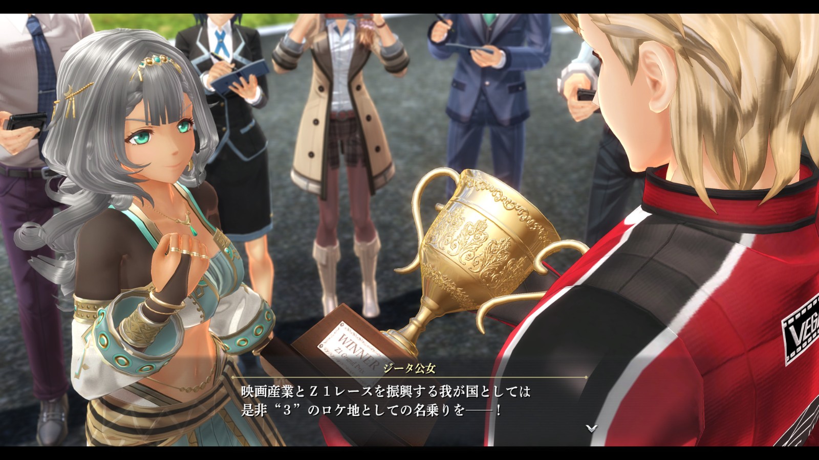 《英雄传说：黎之轨迹2》新截图美女们很抢眼。