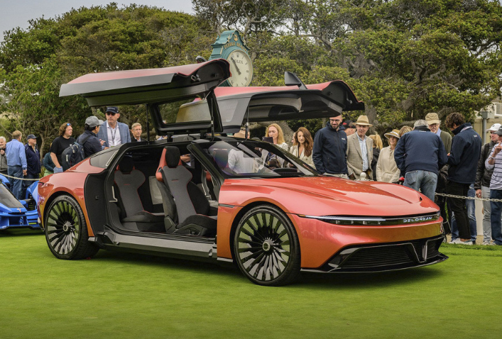 科幻大作《回到未来》出道，名车，复活化身24年EV版发售。