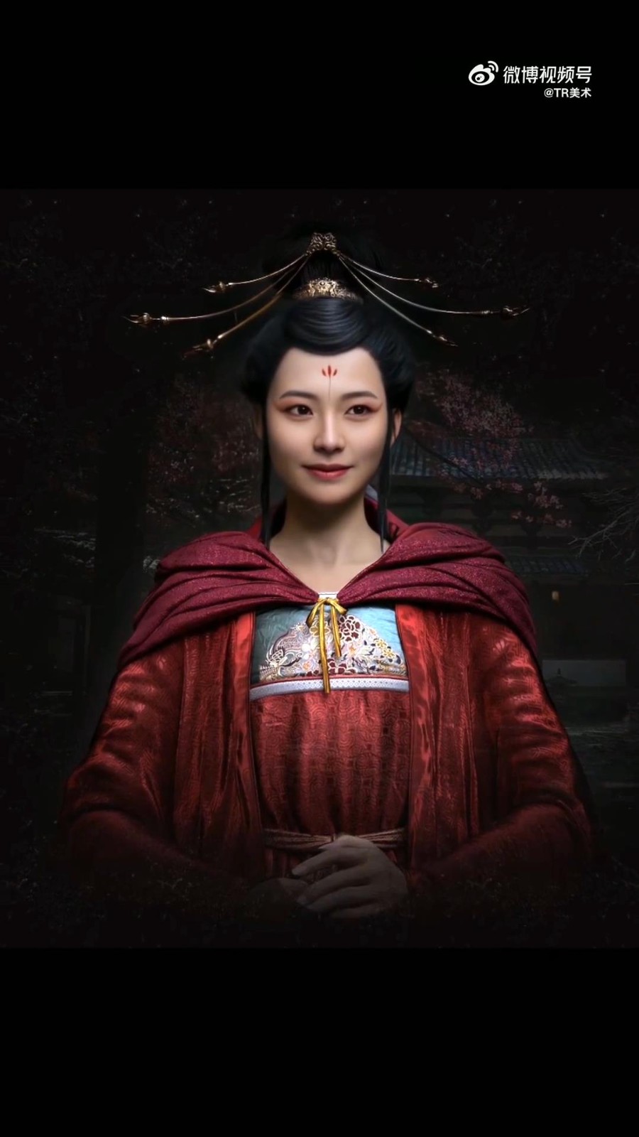 还原《黑神话：悟空》老蜘蛛精看起来好年轻好漂亮。