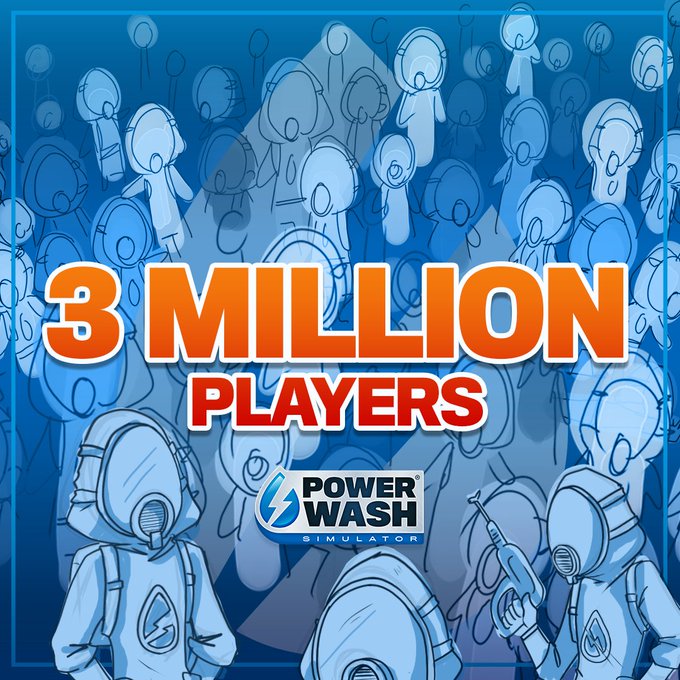 《冲就完事模拟器》官方宣布游戏玩家人数破300万。