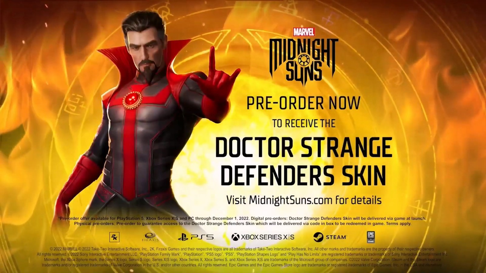 《漫威暗夜之子》新通知将于2022年12月2日发布。