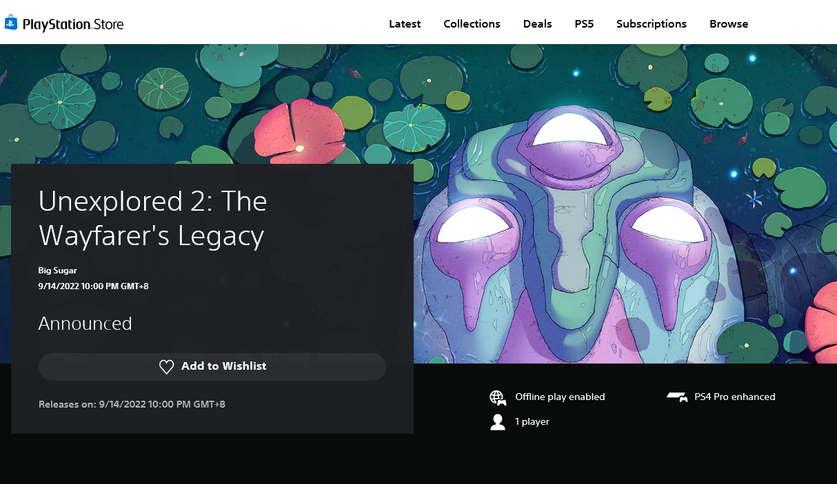 《未探索2：旅行者的遗产》PS4版本于9月14日正式宣布发售。