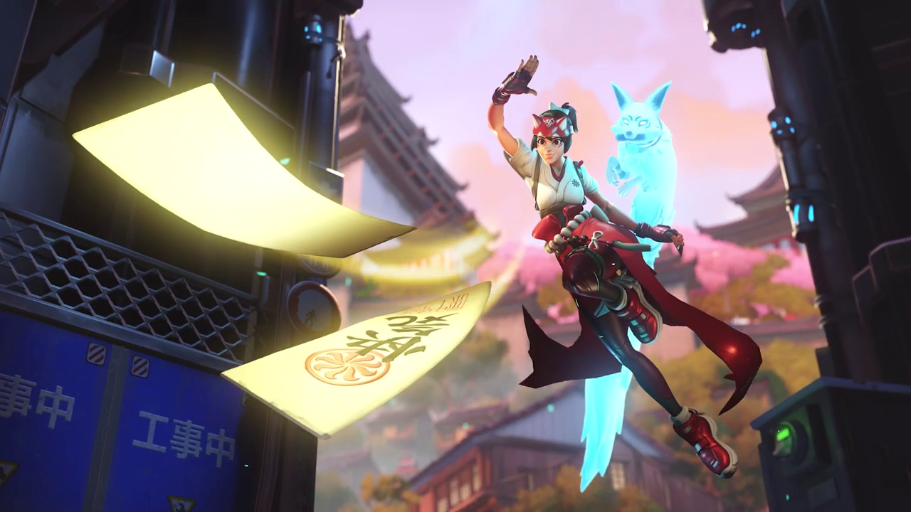 官方公布《守望先锋：归来》新角色“五子”的真机演示预告