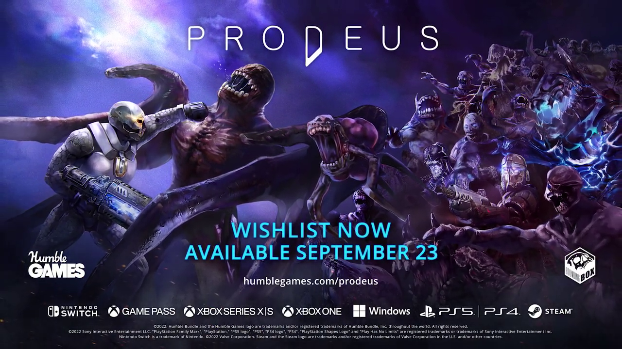 复古射击游戏《Prodeus》正式发售日期公布，9月23日登陆主机和PC。