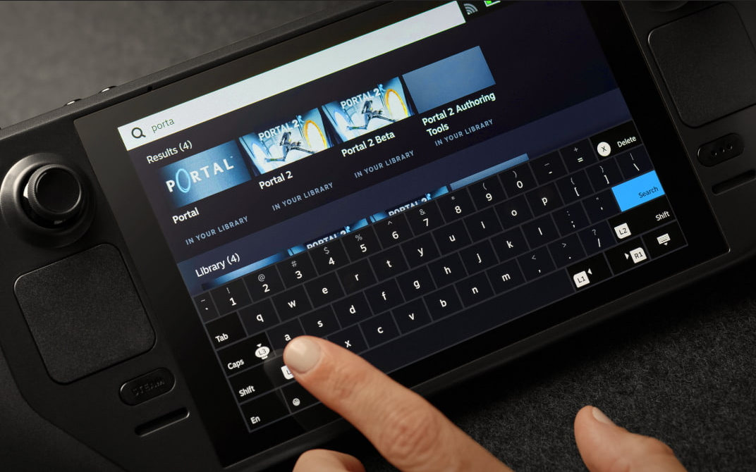 SteamDeck客户端测试版更新:改进屏幕键盘输入