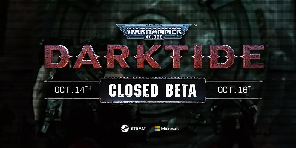 《战锤40K：暗潮》封闭测试10月14日开始，11月30日发售。