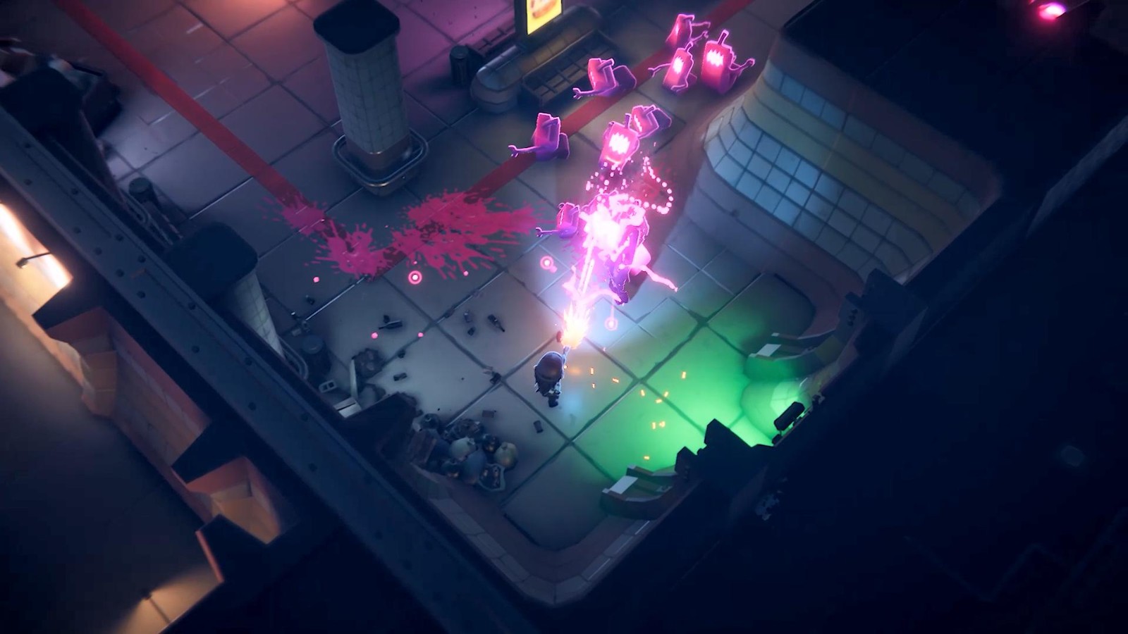 高能电子游戏节:动作射击游戏《霓虹入侵者》新真机演示