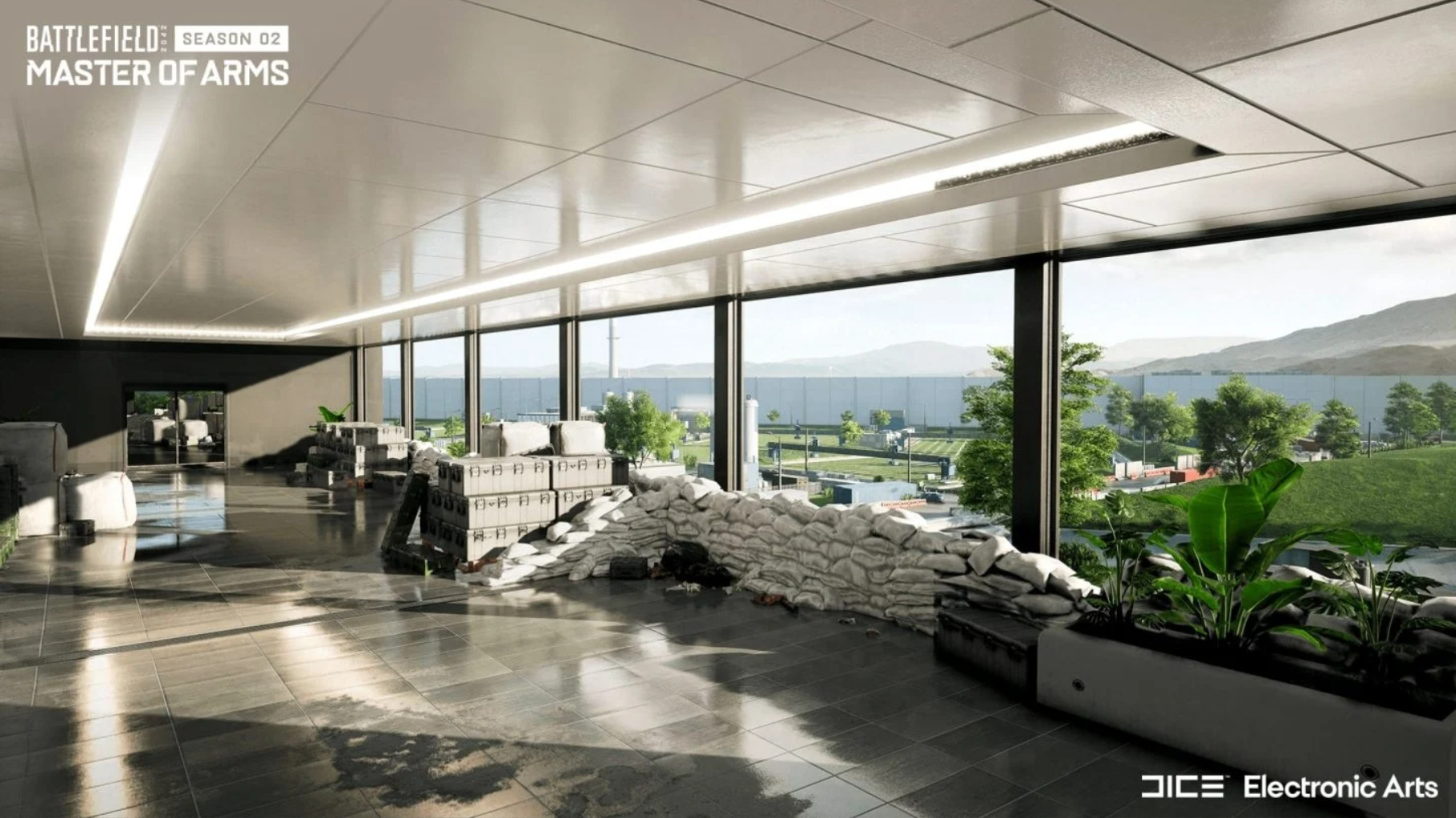 《战地2042》2.1更新明天上线重做埃及涅槃图。